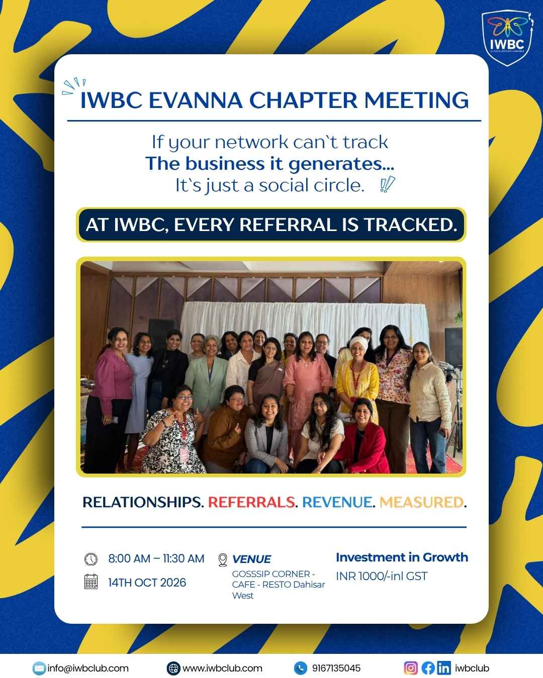 Chapter Evanna Board Meet